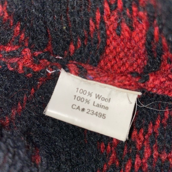 Icelandic Design Nordic Women’s 100%‎ Wool Sweater Embroidered Size Large Red - Picture 7 of 10